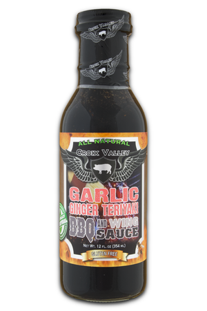 CROIX VALLEY GARLIC GINGER TERIYAKI BBQ & WINGS SAUCE