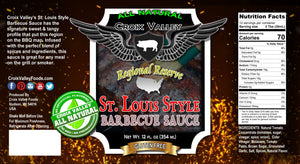 CROIX VALLEY ST. LOUIS STYLE BARBECUE SAUCE
